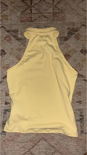 Yellow Going Out Top Shein thumbnail 2