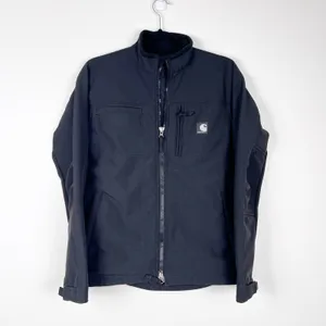 Carhartt Women's Soft Shell Jacket Black Sz S thumbnail 6