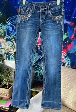 Miss Me Bootcut Jeans JE5682B2L thumbnail 1