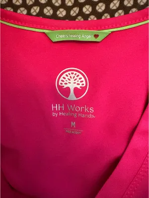 Healing Hands Scrub Top thumbnail 3