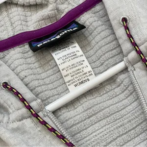 Patagonia Upslope Hoodie Jacket zip womens Gray (small) gorpcore outdoor hiking thumbnail 2