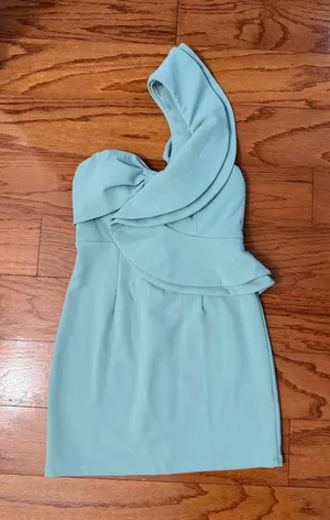 Hello Molly FUN IS CALLING MINI DRESS SAGE thumbnail 1