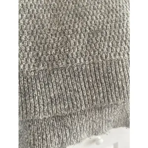 Madewell Textured Waffle Knit Sweater Womens Size S Gray Marl Raglan Pullover thumbnail 4