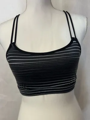 Lululemon Black Strappy Bralette - Women Intimates thumbnail 1