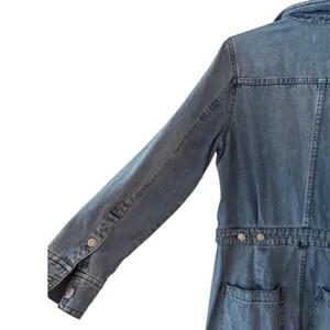 Madewell Light Blue Denim Relaxed Utility Coverall Jumpsuit in Glenroy Wash thumbnail 5