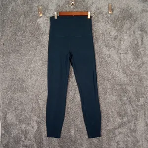 Lululemon Power Thru High Rise Tight 28" True Blue Color Leggings Size 6 thumbnail 4