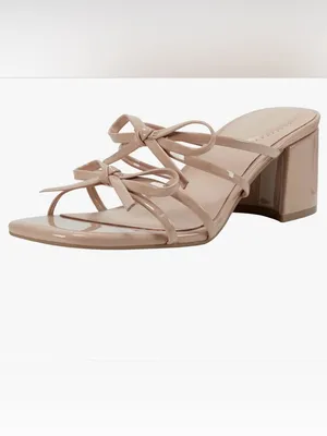 NW Bandolino Blush Strappy Bow Block Heel Sandals thumbnail 2