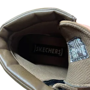 ‎Skechers Brown Leather Lace Up Ankle Boots thumbnail 11
