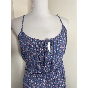 Inspired Hearts XL Milkmaid Coquette Midi Floral Dress- Smocked Underbust thumbnail 2