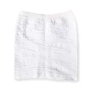🔃Freckles White Bodycon Mini Skirt thumbnail 2