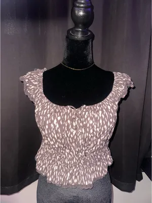 Boutique Baby Doll Blouse Shirt thumbnail 1