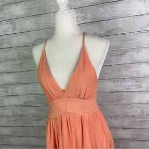 Hello Molly Love Never Stops Peach Dress thumbnail 6