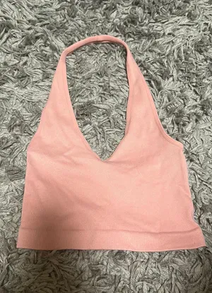 Forever 21 Cropped Halter Top thumbnail 1