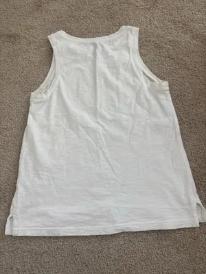 Southern tide Sun farer collections women’s sleeveless tank top white thumbnail 6