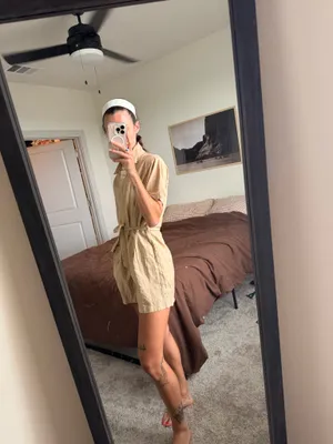 Uniqlo Romper Linen Blend thumbnail 2
