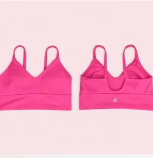 Lululemon Align Bra *Light Support, A/B Cup (Size S / 4-6) in Sonic Pink / Magenta 💗✨ thumbnail 3