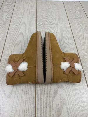Koolaburra by Ugg Women's Victoria Mini Winter Boots US6 Chestnut $90 thumbnail 3