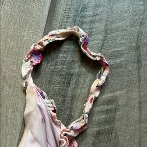 Floral Pink Mini Dress thumbnail 6