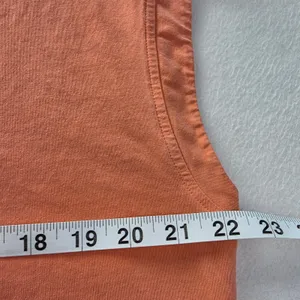 Athleta Avenue Tee Top Island Coral V-Neck Short Sleeve 657842 Womens Medium thumbnail 8