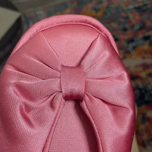 Vanity Fair Vintage Pink Ladies Slippers "Plenty Pink" House Slippers 6.5 thumbnail 6