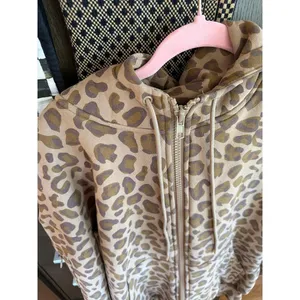 Comfrt‎ womens leopard full zip size small new thumbnail 2