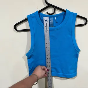 NWOT Golden Aritzia activewear sports bra blue size small women’s stretch thumbnail 2