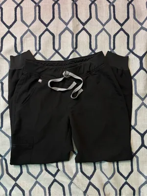 FIGS Technical Collection Zamora Women's Scrub Jogger Pants Black XSP NWT thumbnail 4