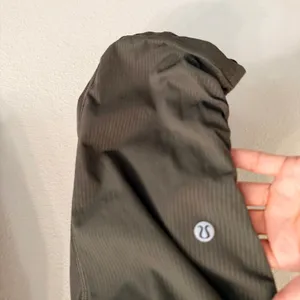 Lululemon Dance Studio Crop II Unlined Pants Dark Olive Women's 10 Drawstring thumbnail 9