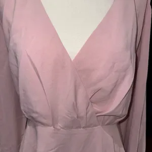 Amazon V neck ruffle swing skater dress thumbnail 6
