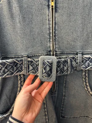Show Me Your Mumu Outlaw Dress Denim thumbnail 5