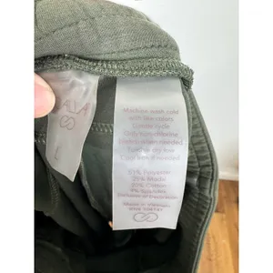 CALIA by Carrie Underwood Women Olive Green Jogger Pants Size L Stretch Active thumbnail 5