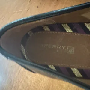 Sperry Black Patent loafers with Cushioned Sole and Slip-On Design thumbnail 9