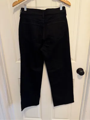 J. Crew Slim-wide Jean Black Rinse Wash Size 26 thumbnail 5