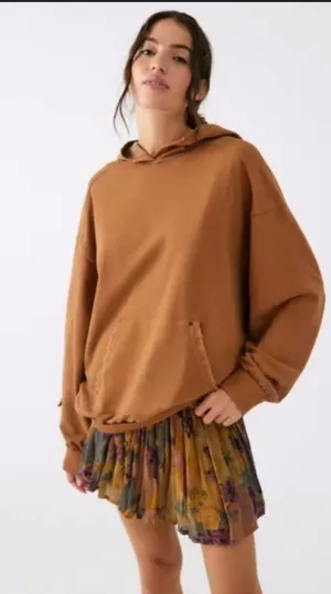 Urban Outfitters brand new hoodie burnt orange xs thumbnail 1