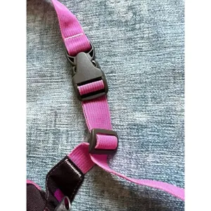 Jansport Pink Brown Geometric Print Fanny Pack Belt Bag thumbnail 3