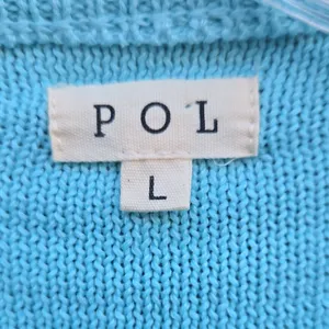 POL Light Blue Crew Neck Sweater thumbnail 2