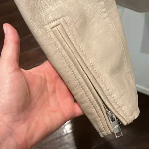 Abercrombie And Fitch Vegan Leather Moto Jacket thumbnail 4