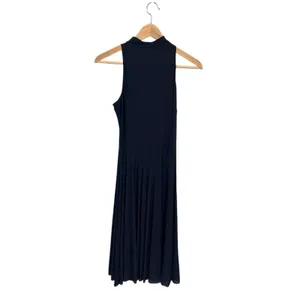 NWT Skims Milky Sheer High Neck Midi Dress - Obsidian Medium thumbnail 6
