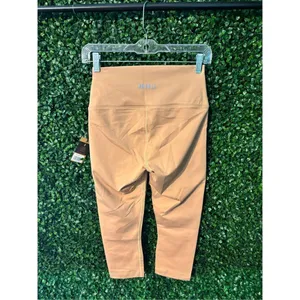 NoBull Project Tan Sand NWT Cropped Leggings Sz Small thumbnail 2