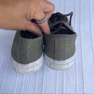 Converse Jack Purcell Unisex Mens 4 Women 5.5‎ JP Signature Ox Shoes Olive Green thumbnail 8