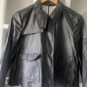 Theory Faux Leather Jacket thumbnail 4