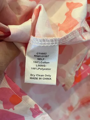 Avara Payton Top Pink Floral Puff-Sleeve Cotton thumbnail 10