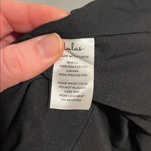 Lulu’s Luxurious Energy Black Tulle Rosette High-Waisted Midi Skirt in Black thumbnail 7