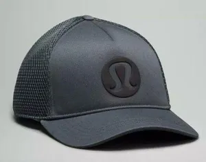 Lululemon NWT Gun Metal Grey & Black Trucker Hat Size L/XL thumbnail 1