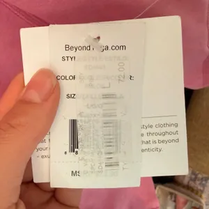 Beyond Yoga Spacedye Motivation Cropped Tank Pink SD4640 Womens Large NEW thumbnail 4