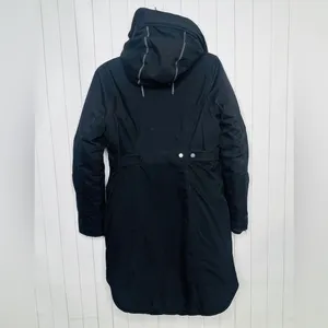 Iceland Black Parka Winter Coat Jacket Small Snow Ski thumbnail 3