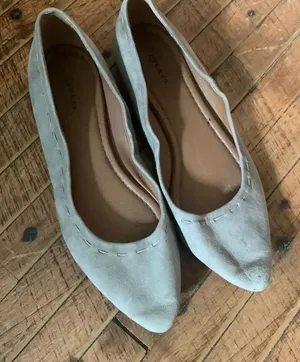 Frye & Co leather normcore size 8 stitched ballet flats thumbnail 1