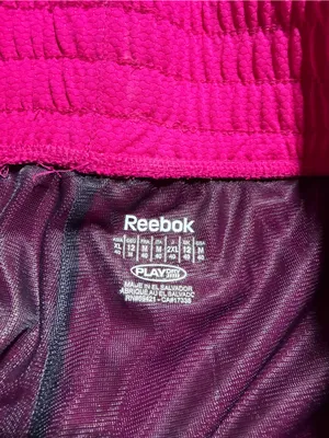 Reebok Women's mesh Pink Athletic Shorts medium thumbnail 10