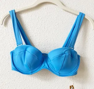 Skims Signature Swim Strapless Underwire Top Tide Size Small thumbnail 1