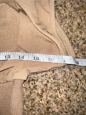 COMMENSE NWT Sold Out Khaki Taupe Gathered Top & Flowy Maxi Skirt Set XS thumbnail 5